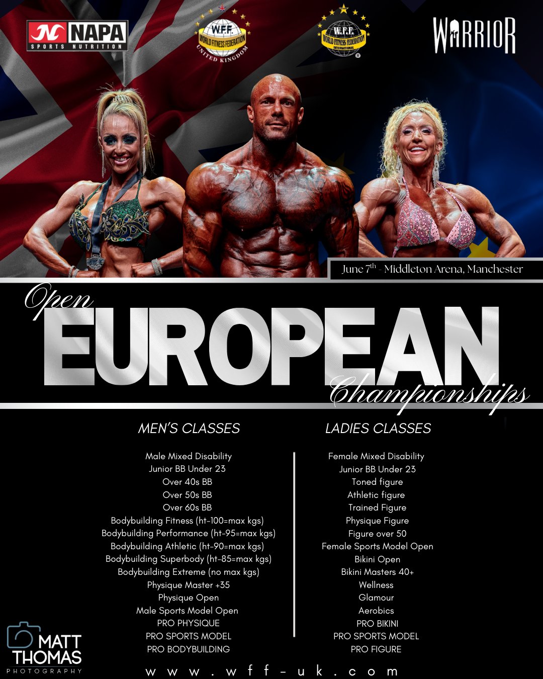 Wff Uk Open European Championships